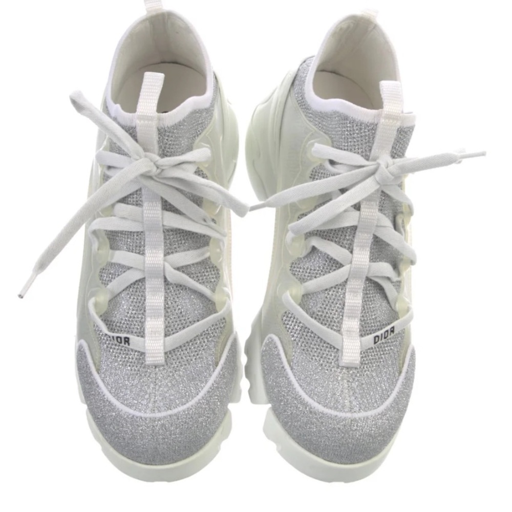 Dior silver sneakers